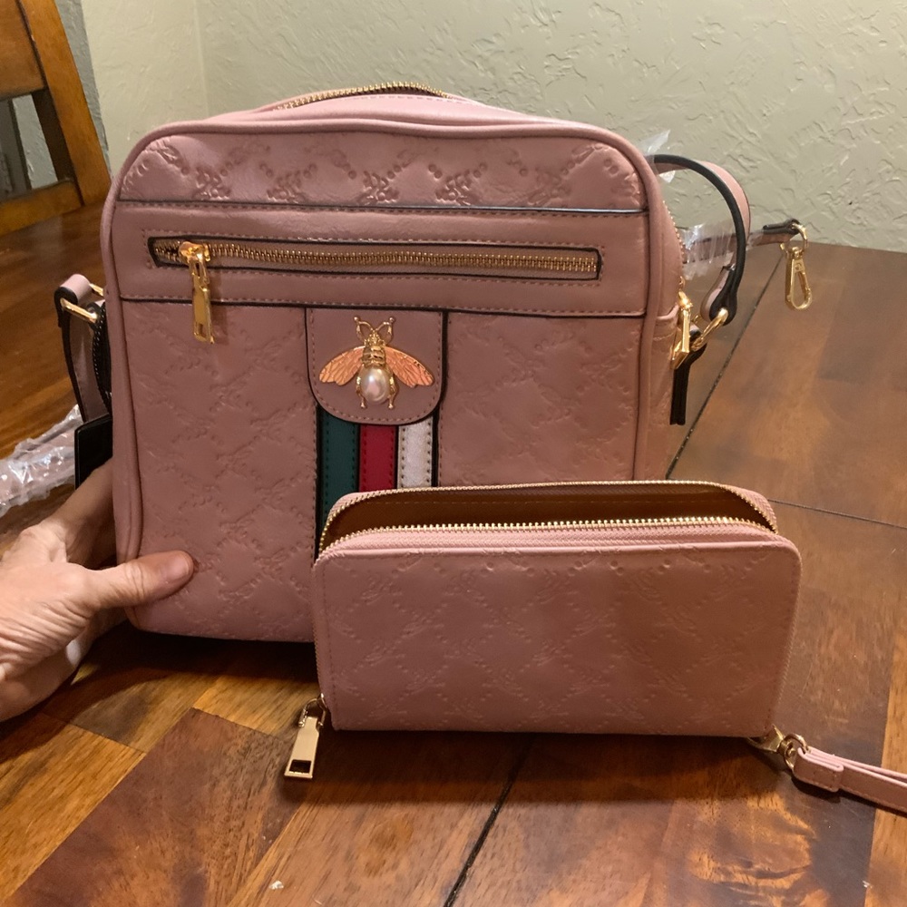Crossbody and Matching Wallet